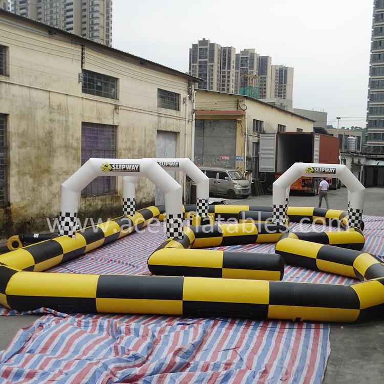 Inflatable Go Kart Race Track3